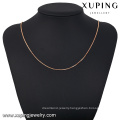 42976 Promotional Hot Sales Rose Gold Necklace Cheap Gold Plated Chains
